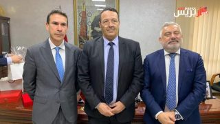 سفير المملكة الإسبانية في ضيافة جماعة تطوان المغربية