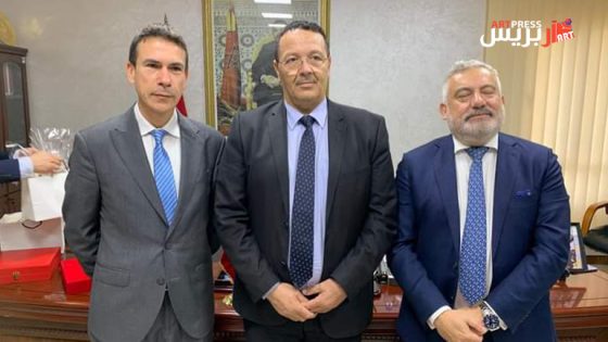 سفير المملكة الإسبانية في ضيافة جماعة تطوان المغربية