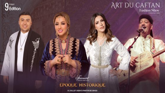 مهرجان فن القفطان بالرباط يحتفي  بفن والموضة في نسخته التاسعة