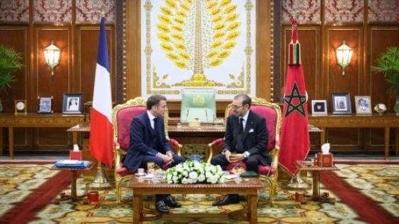 إيمانويل ماكرون يوجه دعوة رسمية إلى جلالة الملك محمد السادس نصره الله للقيام بزيارة دولة إلى فرنسا