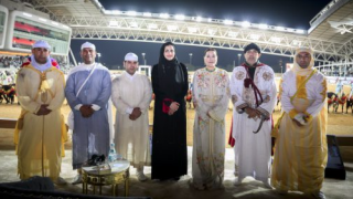العام الثقافي (قطر – المغرب 2024): عرض فن التبوريدة بحضور الأميرة للا حسناء والشيخة سارة بنت حمد آل ثاني