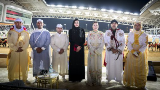 العام الثقافي (قطر – المغرب 2024): عرض فن التبوريدة بحضور الأميرة للا حسناء والشيخة سارة بنت حمد آل ثاني