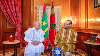 بلاغ من الديوان الملكي : صاحب الجلالة الملك محمد السادس يستقبل فخامة السيد محمد ولد الشيخ الغزواني .. تنسيق في إطار المبادرات الملكية بإفريقيا، أنبوب الغاز الإفريقي – الأطلسي، ومبادرة تسهيل ولوج دول الساحل إلى المحيط الأطلسي