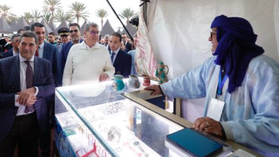 السنة الأمازيغية 2975: عزيز أخنوش يزور معرض الصناعة التقليدية بأكادير إداوتنان