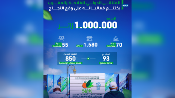 الملتقى الدولي للفلاحة بالمغرب يختتم فعالياته على وقع النجاح