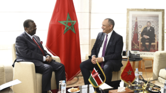السيدان مزور ومودافادي يبحثان سبل تعزيز العلاقات الاقتصادية والتجارية بين المغرب وكينيا