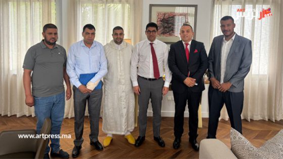 الوزير بنسعيد يلتقي ممثلي جمعيات مهرجان وادي زم وجمعية المعرض الوطني للسلالات الاصيلة بإقليم خريبكة وسطات