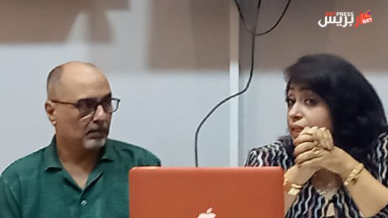 منال رضوان وكرم عباس في حوار بين الأدب والفلسفة في مكتبة “فضاءات أم الدنيا”